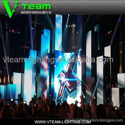 ultra light ali led display full sexy vedio p6 indoor screen for stage background